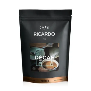 Ricardo Cuisine Coffee-Bag of RICARDO Decaffeinated Ground Coffee, 1 kg