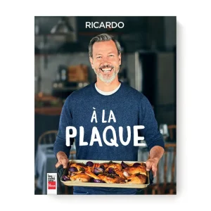 Ricardo Cuisine Books, Magazines And Game-À la plaque Book (French Version)