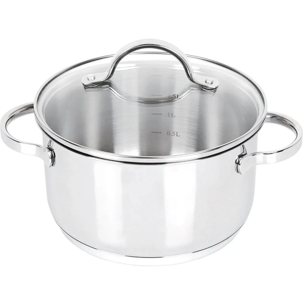 Ricardo Cuisine Skillets And Saucepans-Orly / Joseph Strauss 6L Cooking Pot with Glass Lid