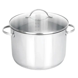 Ricardo Cuisine Skillets And Saucepans-Orly / Joseph Strauss 16L Cooking Pot with Glass Lid