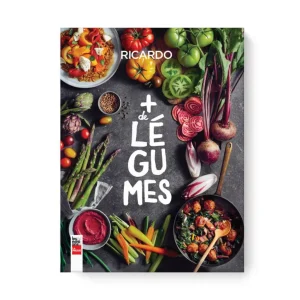 Ricardo Cuisine Books, Magazines And Game-Plus de légumes Book (French Version)