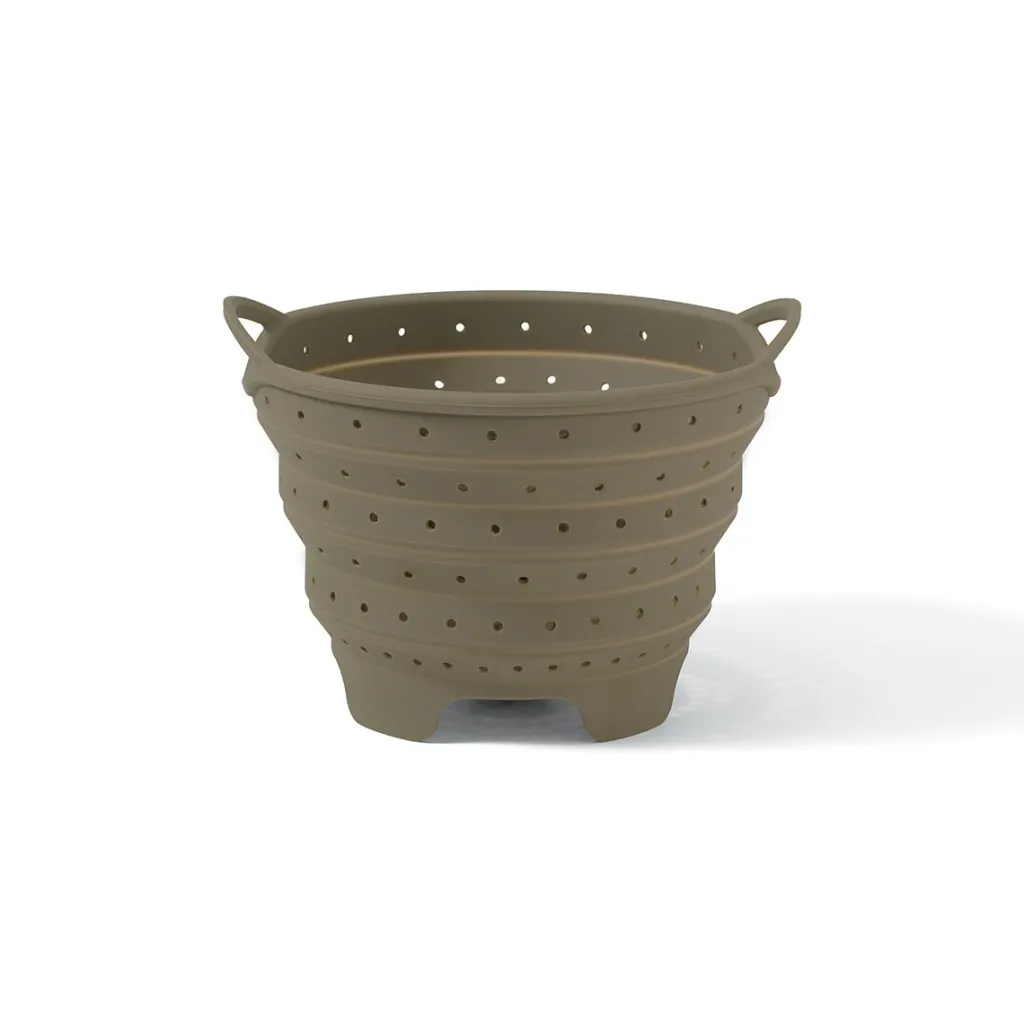 Ricardo Cuisine Colanders, Spinners And Strainers | Electric Pasta Maker-RICARDO 2-in-1 Strainer and Steaming Basket