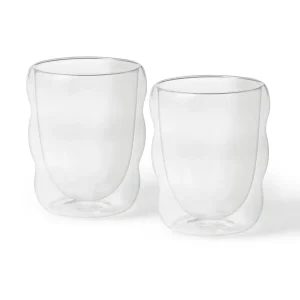 Ricardo Cuisine Glassware And Mugs-RICARDO 300 ml Double Wall Glasses, Set of 2