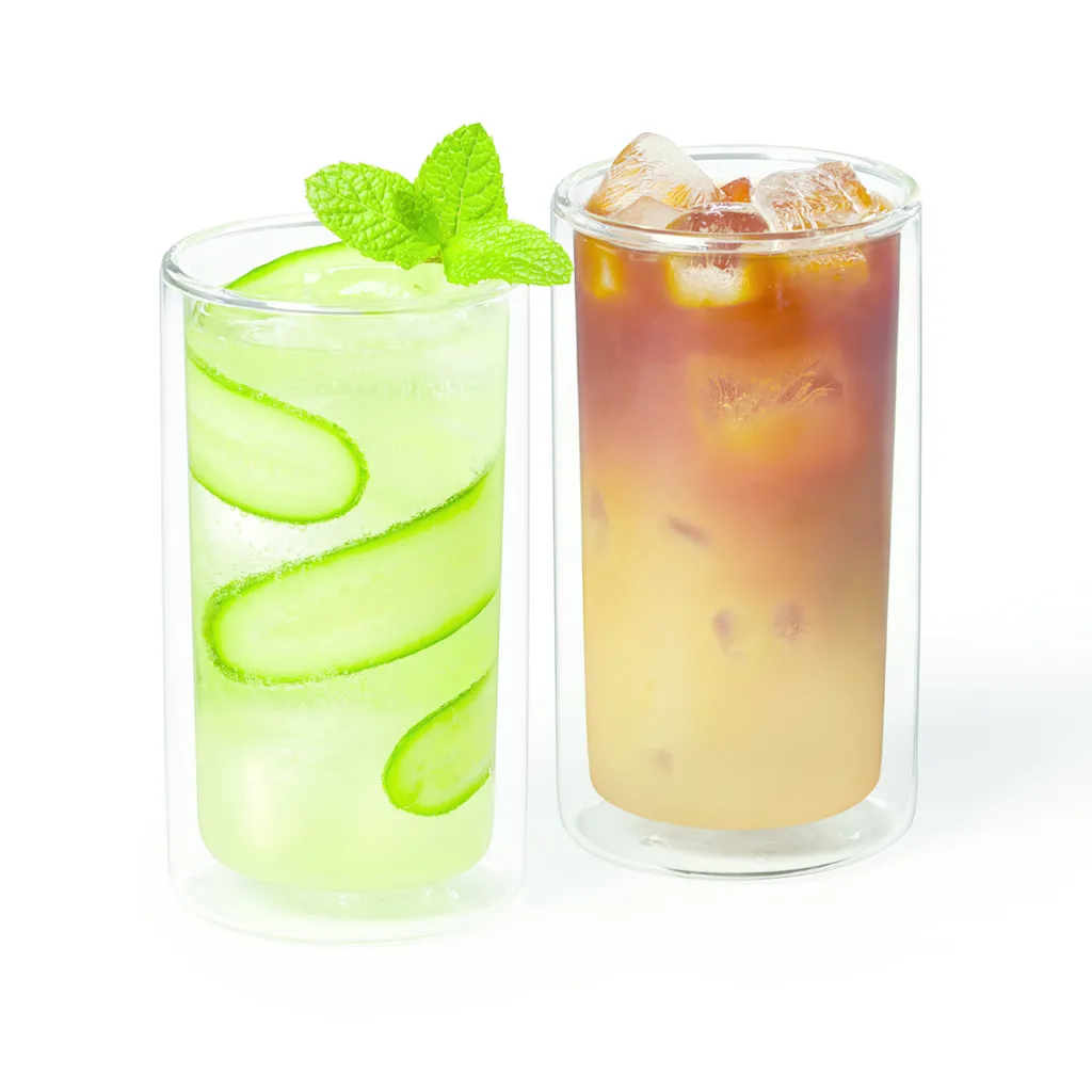 Ricardo Cuisine Glassware And Mugs | Bar Accessories-RICARDO Double Wall Glasses, Set of 2