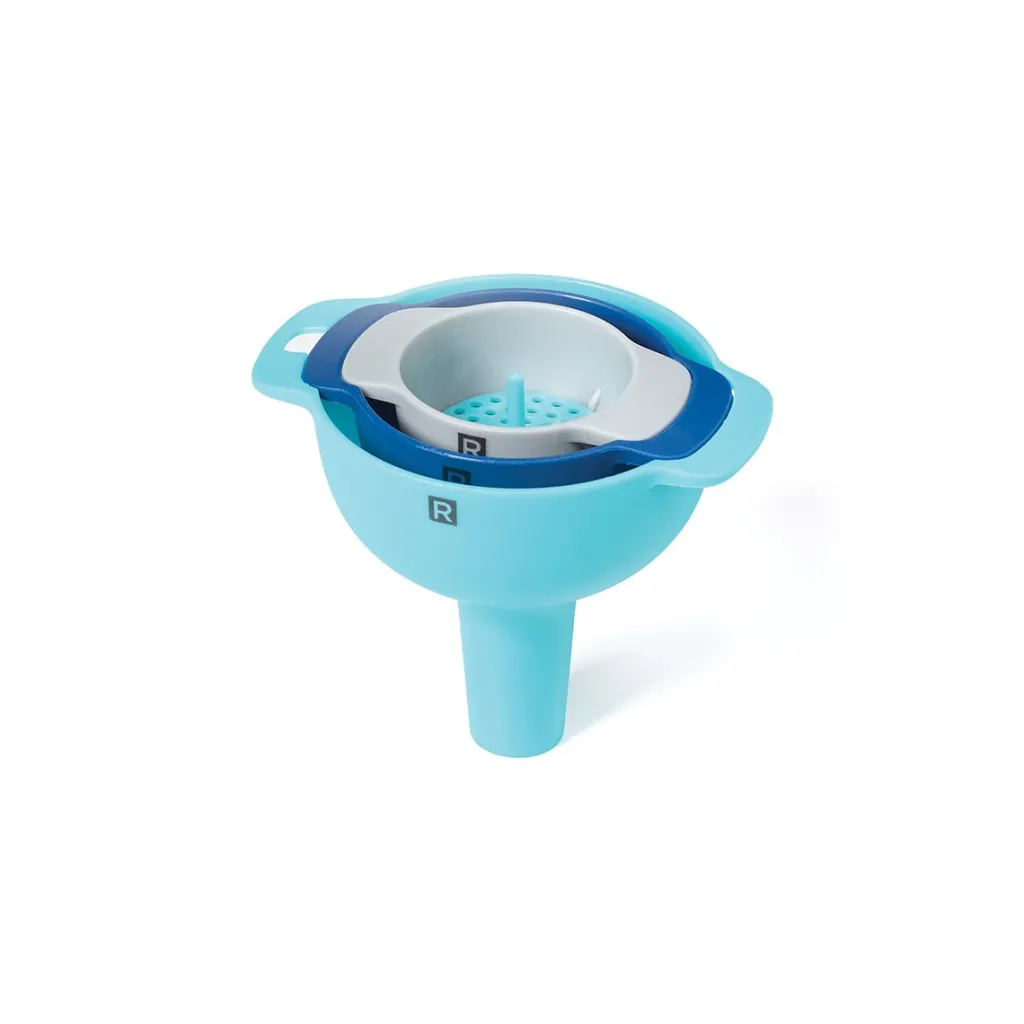 Ricardo Cuisine Colanders, Spinners And Strainers-RICARDO Funnel Set with Sieve (4 pieces)