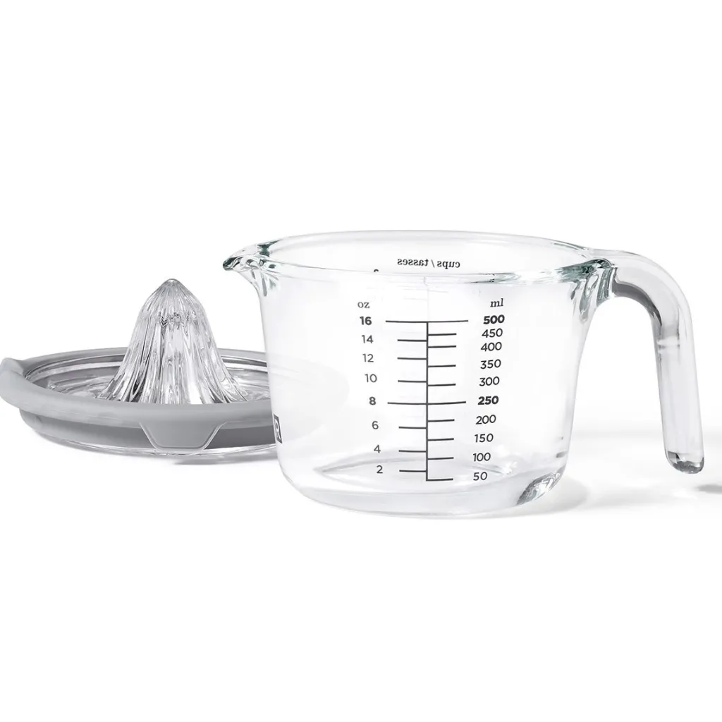 Ricardo Cuisine Peelers, Corers And Presses | Measuring Tools-RICARDO Measuring Cup with Citrus Juicer