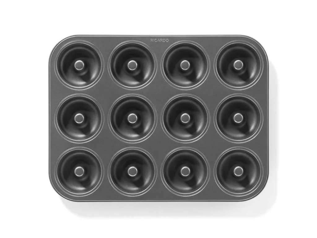 Ricardo Cuisine Pastry Accessories | Baking Pans-RICARDO Non-stick Doughnut Pan (12 units)