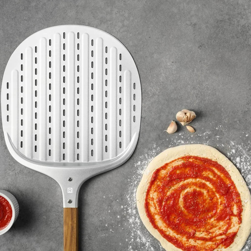 Ricardo Cuisine Pizza Accessories | Grilling Tools-RICARDO Perforated Pizza Peel