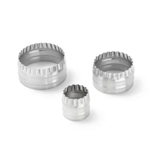 Ricardo Cuisine Pastry Accessories-RICARDO 3-Piece Round Cookie Cutter Set