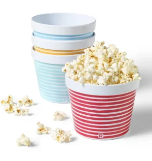 Ricardo Cuisine Dishware-RICARDO Set of 4 Individual Popcorn Bowls