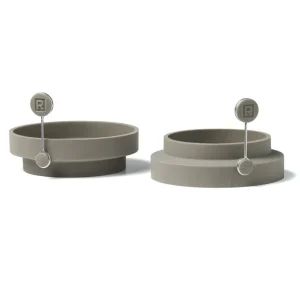 Ricardo Cuisine Baking Pans | Raclette Set-RICARDO Set of 2 Reversible Silicone Egg and Pancake Rings