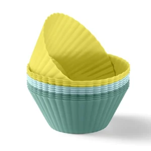 Ricardo Cuisine Pastry Accessories | Baking Pans-RICARDO Set of 12 Silicone Individual Mini-Muffin Moulds