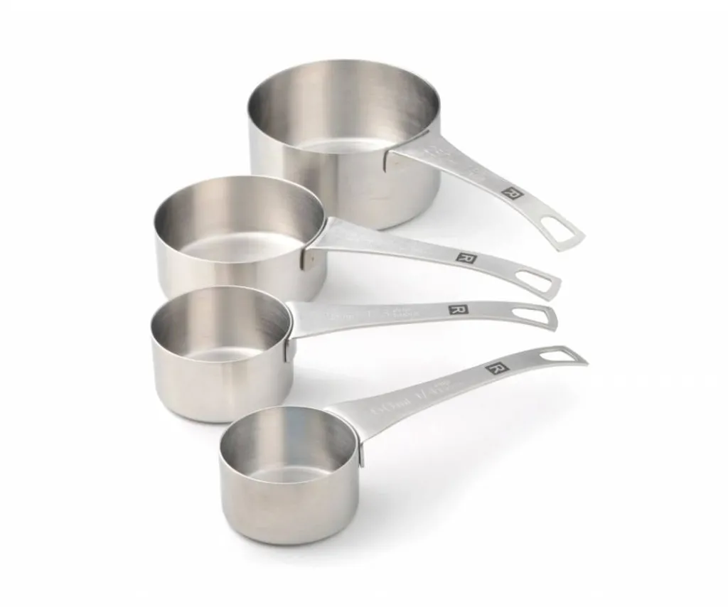 Ricardo Cuisine Measuring Tools-RICARDO Set of 4 Stainless Steel Measuring Cups