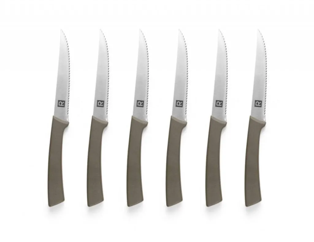 Ricardo Cuisine Knives And Scissors-RICARDO set of 6 Steak Knives