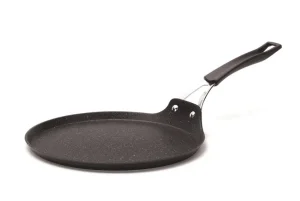 Ricardo Cuisine Skillets And Saucepans-RICARDO The Rock 10" (26 cm) Non-stick Forged Aluminum Crepe Pan