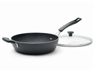 Ricardo Cuisine Skillets And Saucepans-RICARDO The Rock 11" (28 cm) Non-Stick Forged Aluminum Deep Frypan