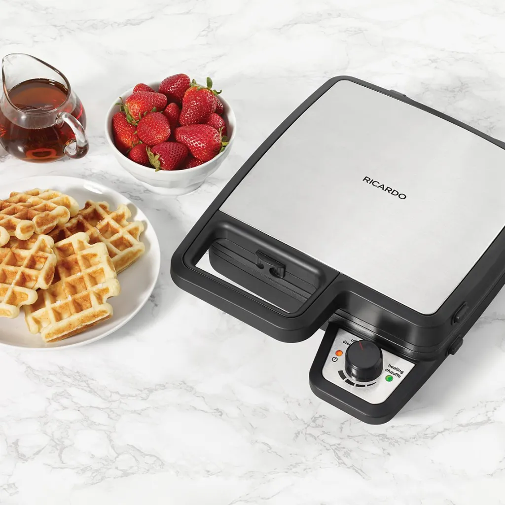 Ricardo Cuisine Breakfast Essentials-RICARDO Waffle Maker