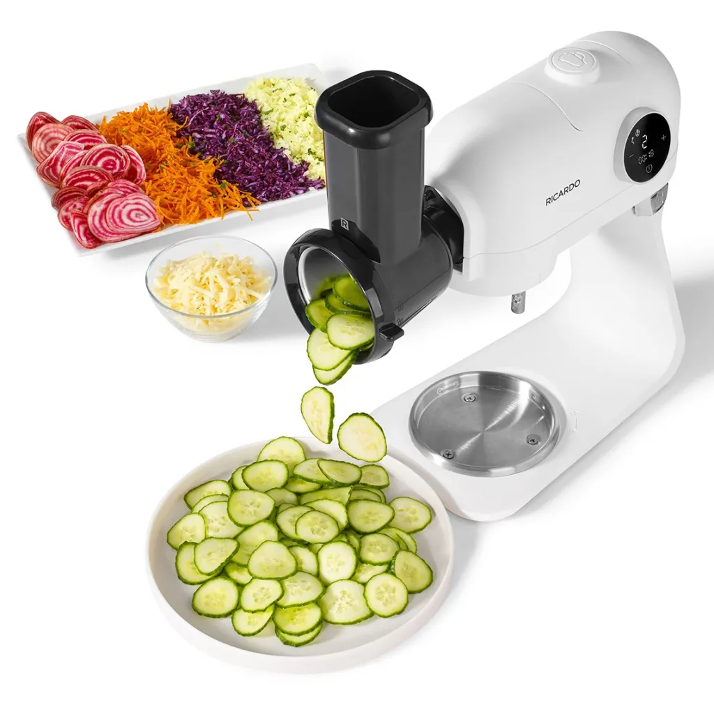 Ricardo Cuisine Mixersnew-Slicer / Grater Accessory for RICARDO Digital Stand Mixer