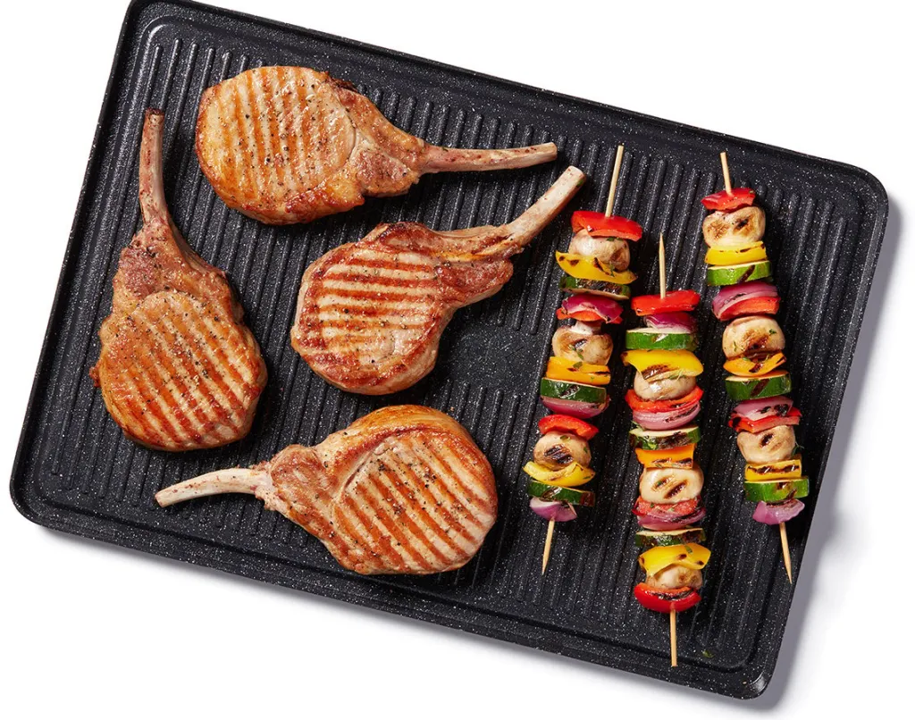 Ricardo Cuisine Baking Sheets, Mats And Racks-The Rock Reversible Grill/Griddle