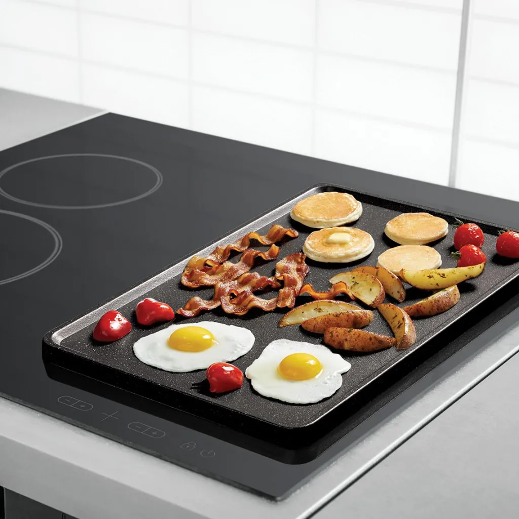 Ricardo Cuisine Baking Sheets, Mats And Racks-The Rock Reversible Grill/Griddle