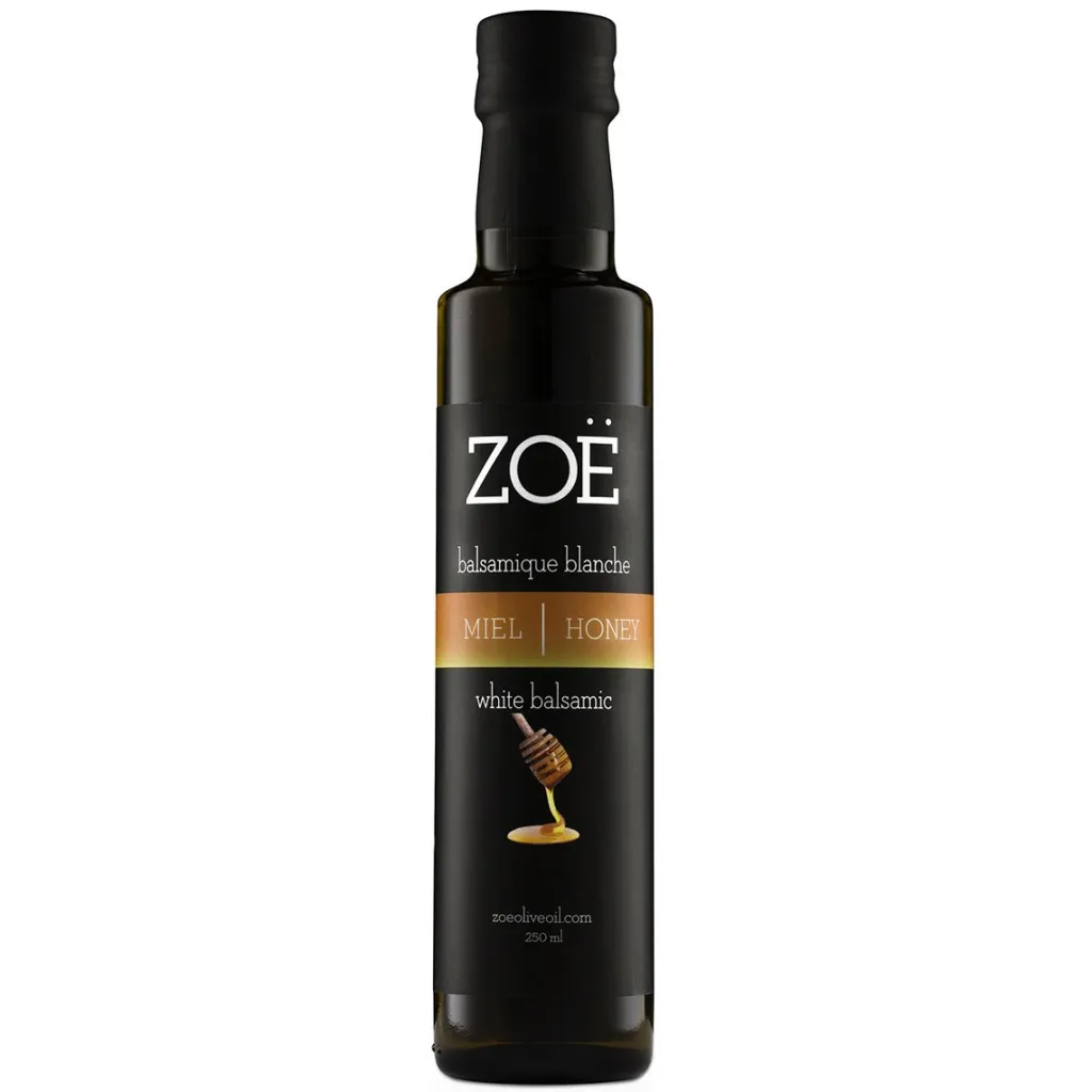Ricardo Cuisine Oils And Vinegars-Zoë Honey Infused White Balsamic Vinegar